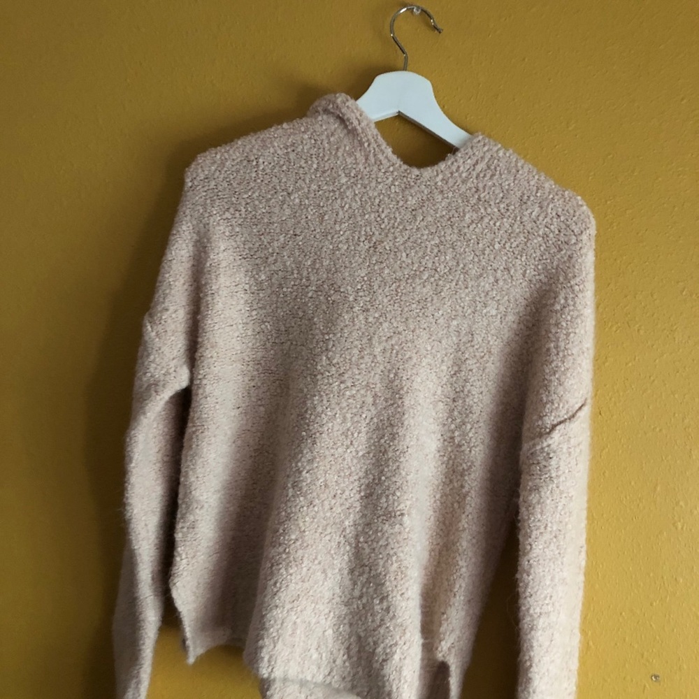 Pastel Pink Cozy Sweater